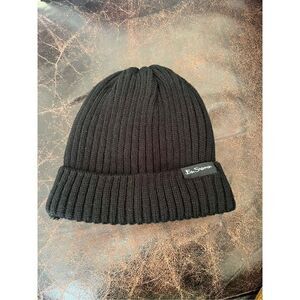 Ben Sherman Faux Fur Lined Knit Cuff Beanie